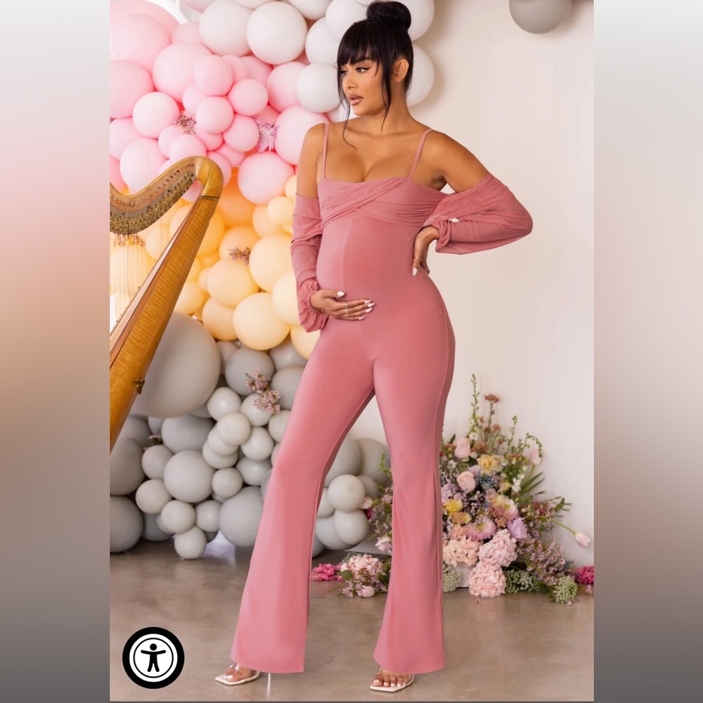 NWT CLUB L LONDON MATERNITY JUMPSUIT